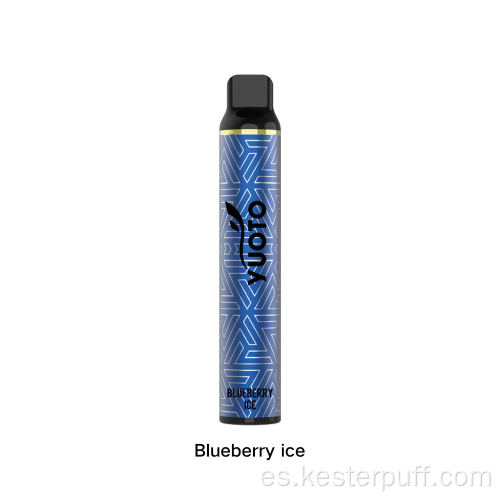 Yuoto delicioso vape desechable 3000 bocanadas